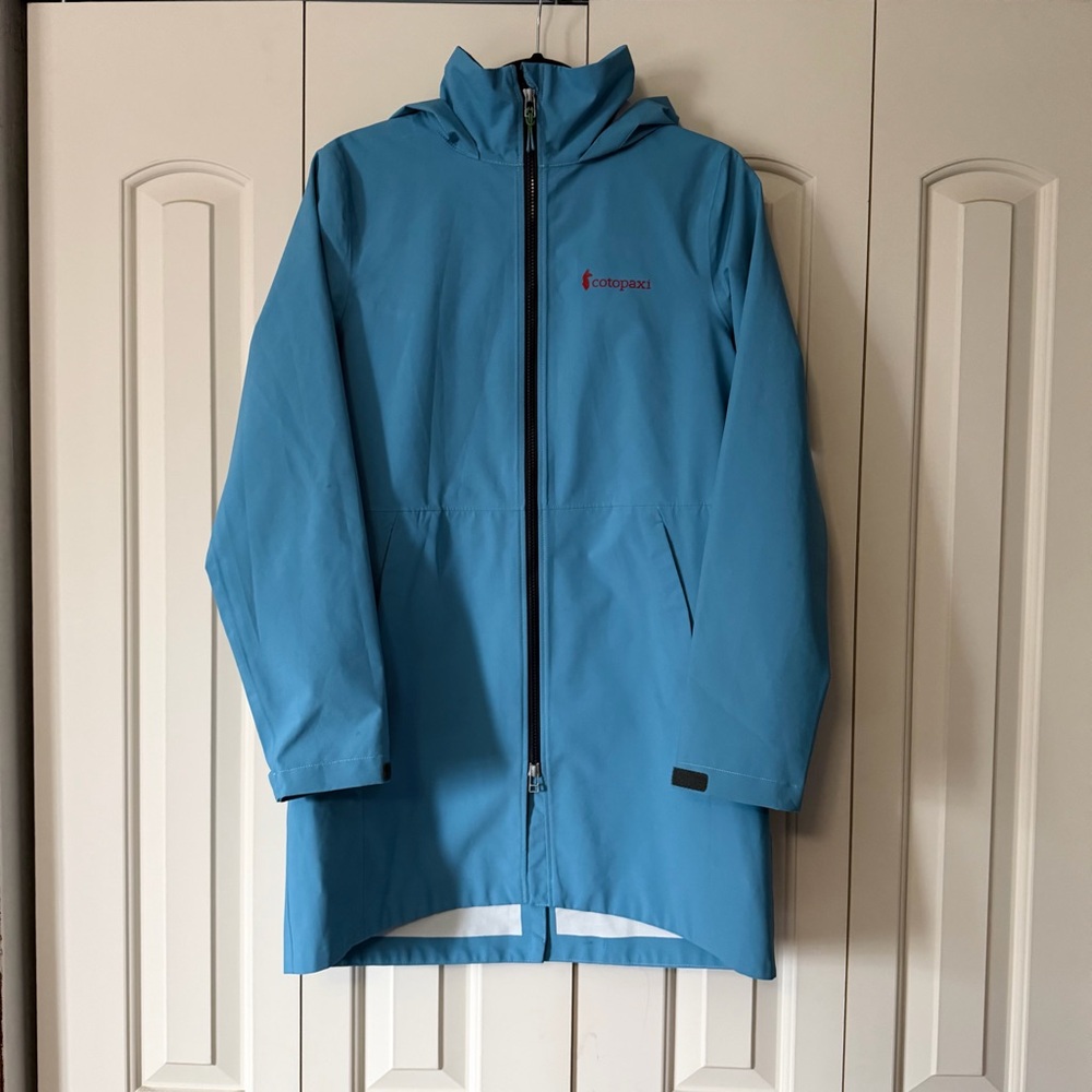 Cotopaxi Ceilo Rain Long Trench Coat